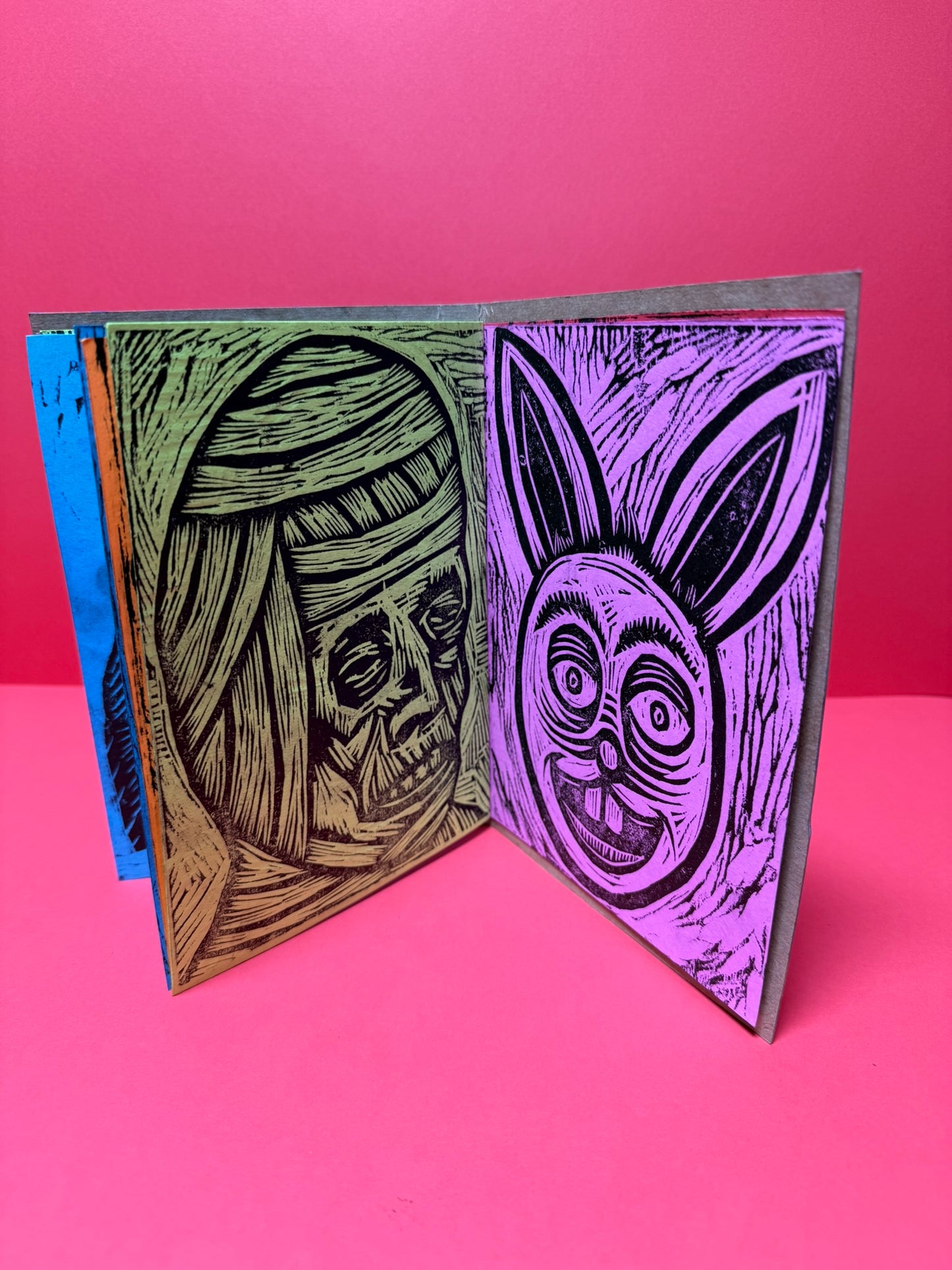 Carve Forever Woodcut Printed Limited Edition Zine (Preorder)