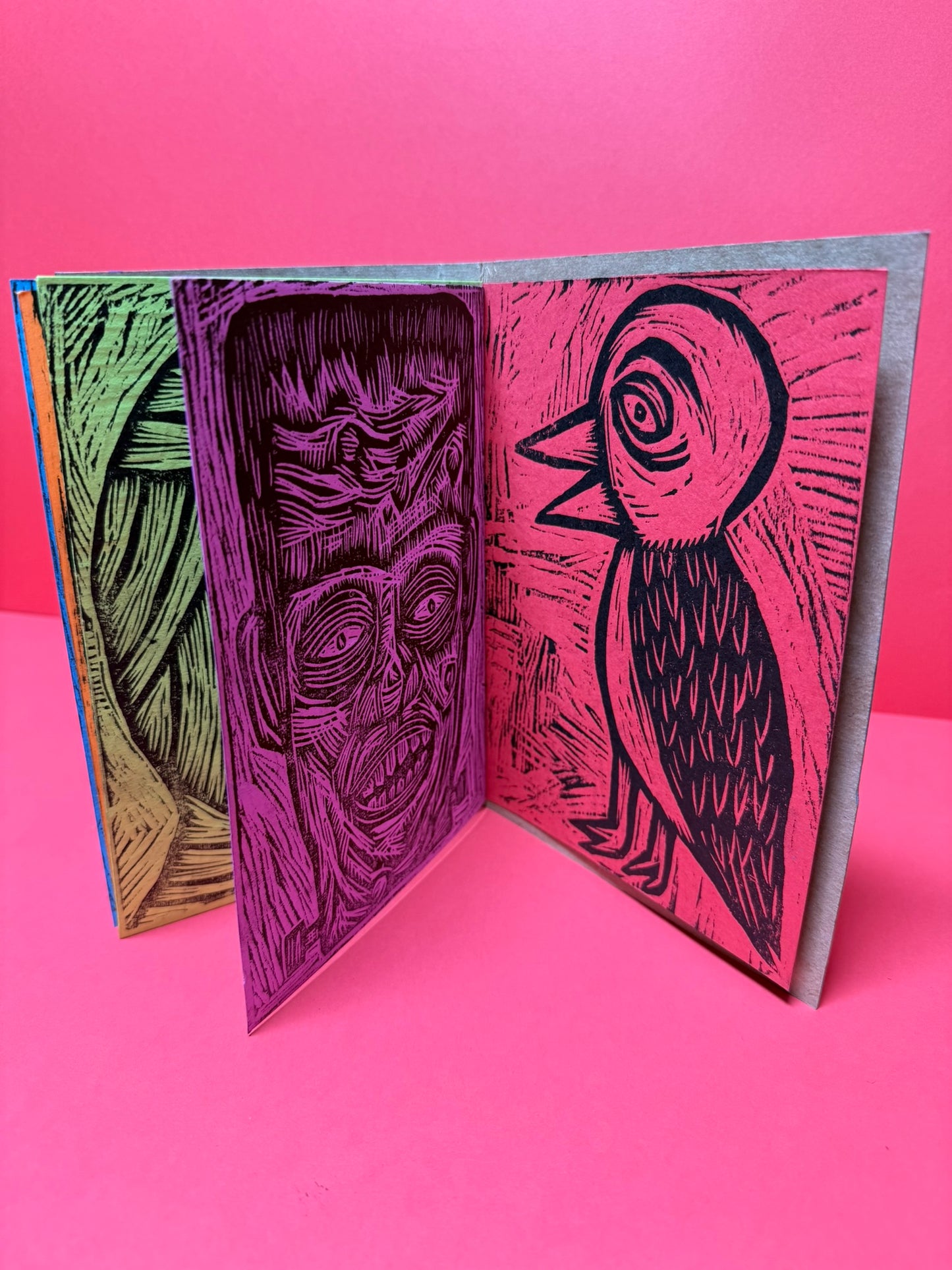 Carve Forever Woodcut Printed Limited Edition Zine (Preorder)