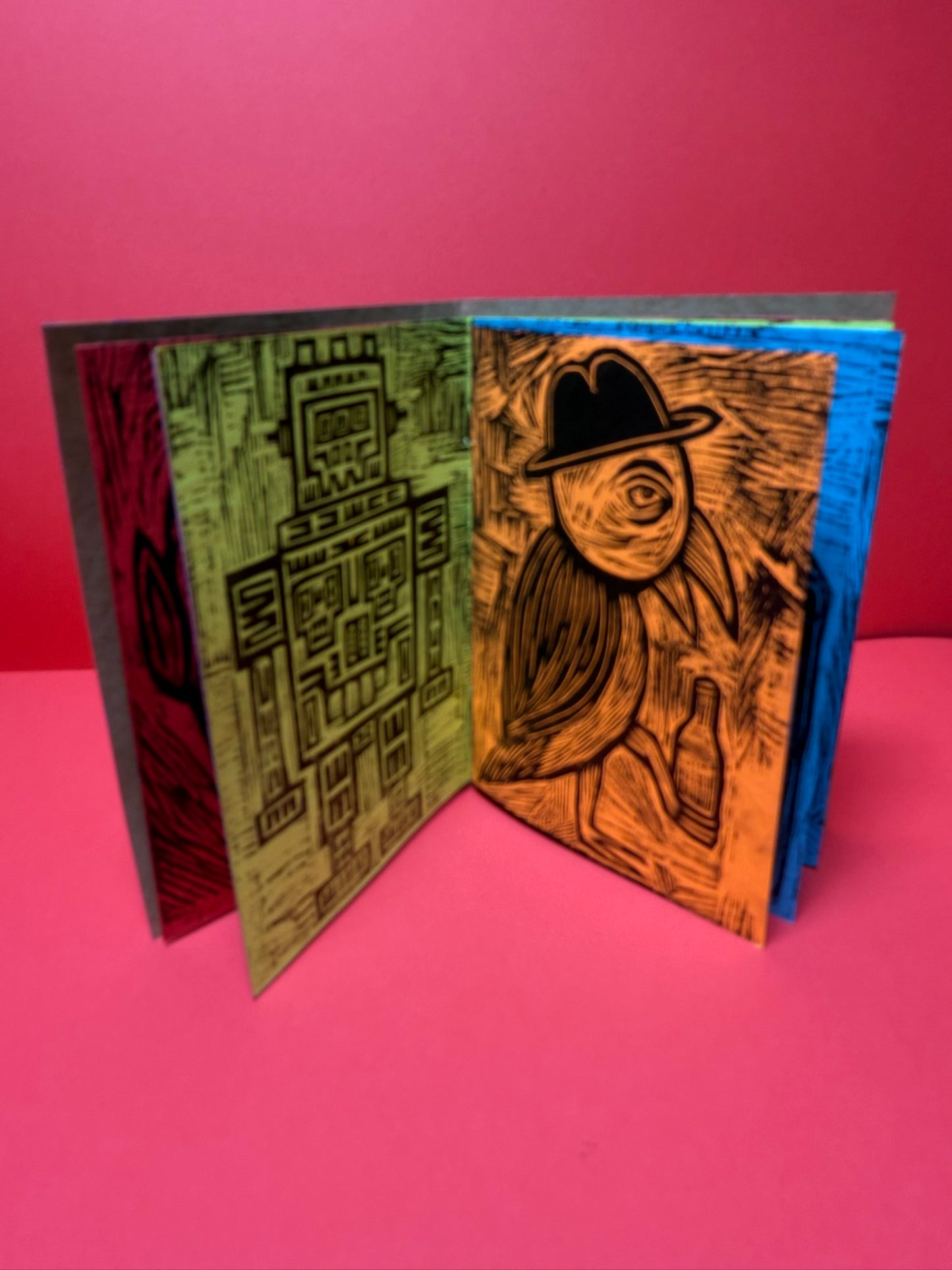 Carve Forever Woodcut Printed Limited Edition Zine (Preorder)