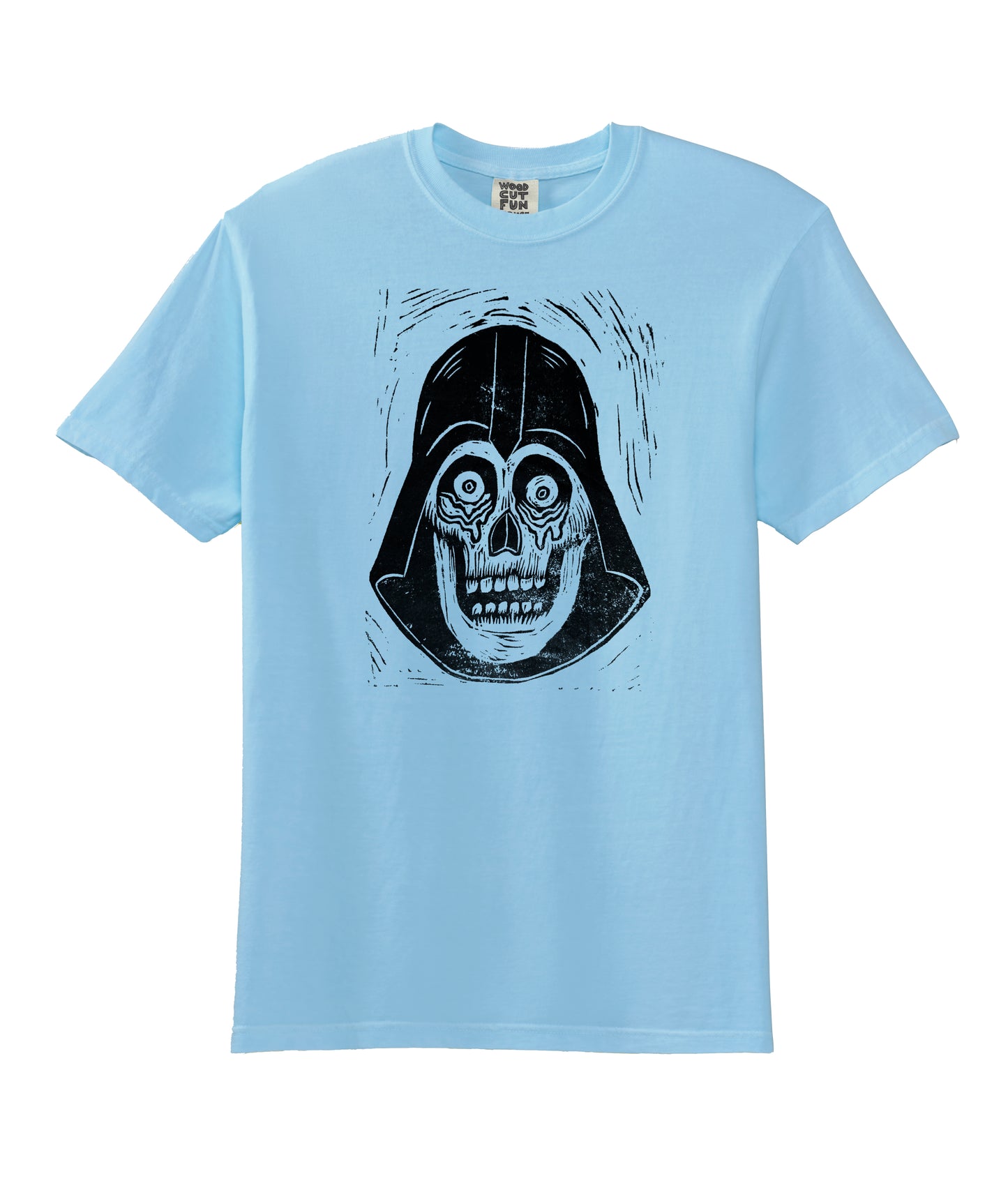 DarkLord Linocut Handprinted T-Shirt