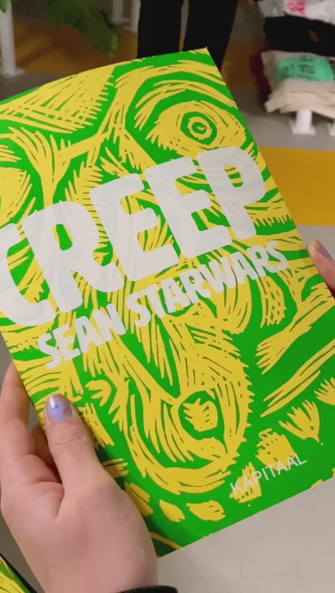 Creep Limited Edition Risograph Zine (Black on Orange)