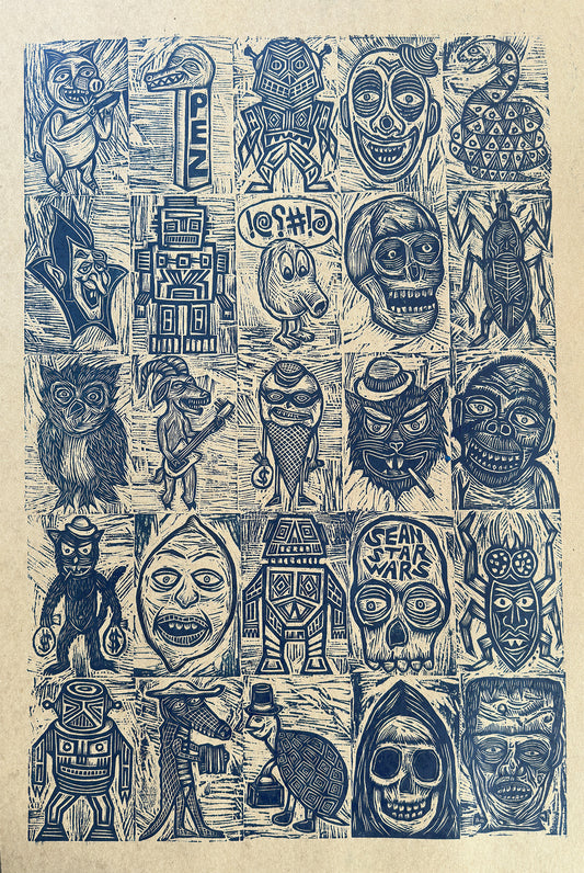 Uncut Sheet 2(Frankenstein for a day)