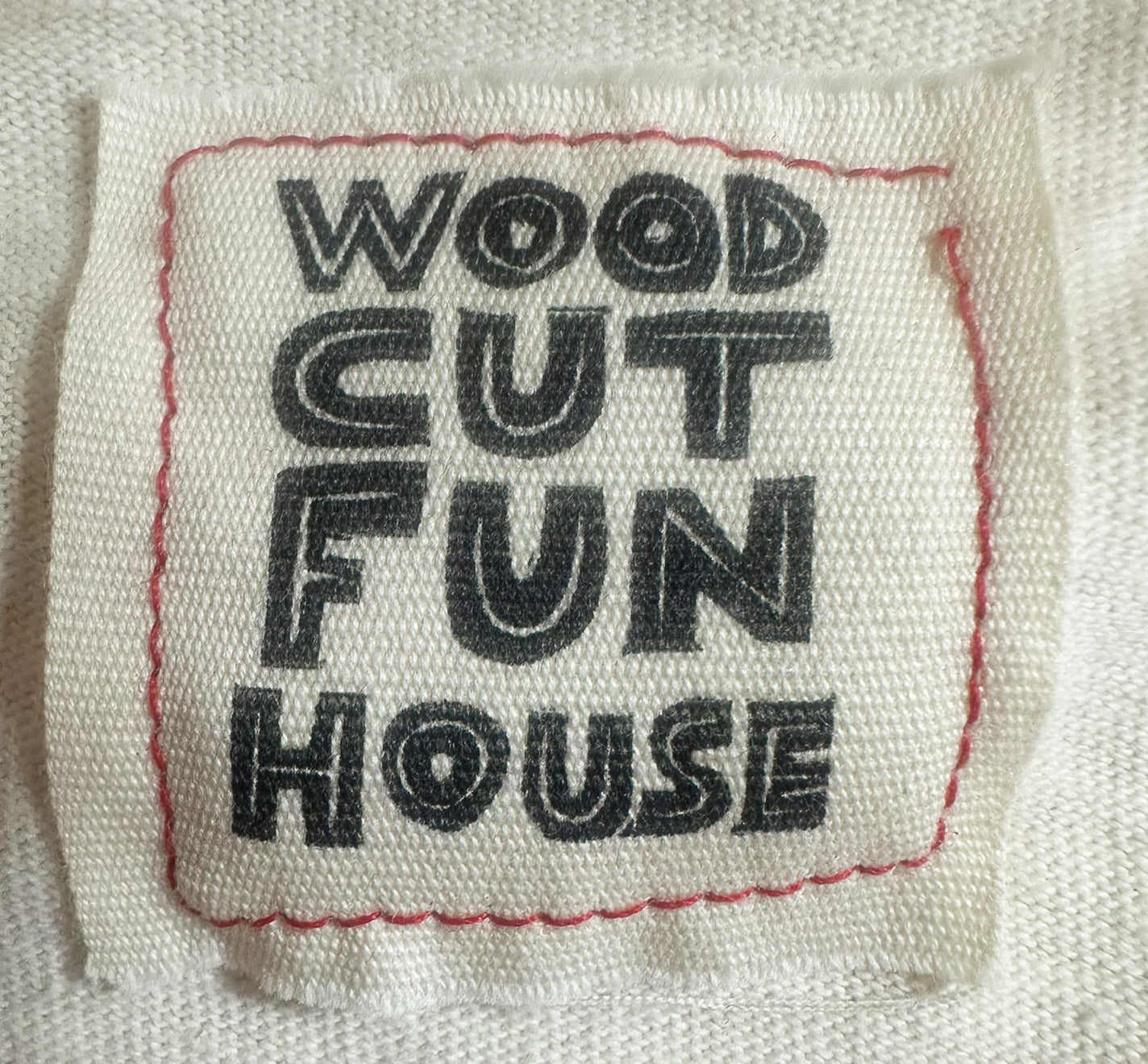 Vampire Linocut Handprinted T-Shirt