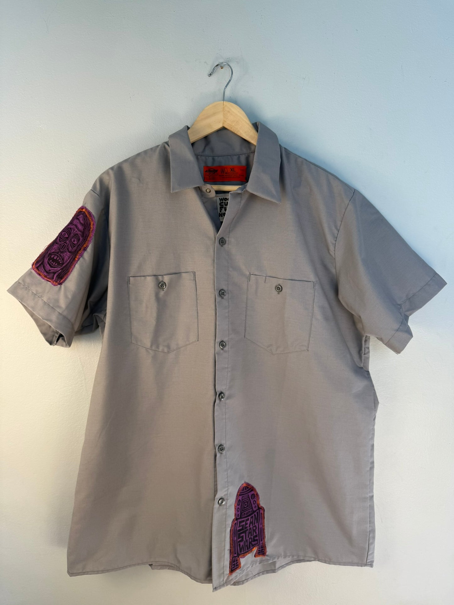 Dream Job Workshirt Gray with Octopus