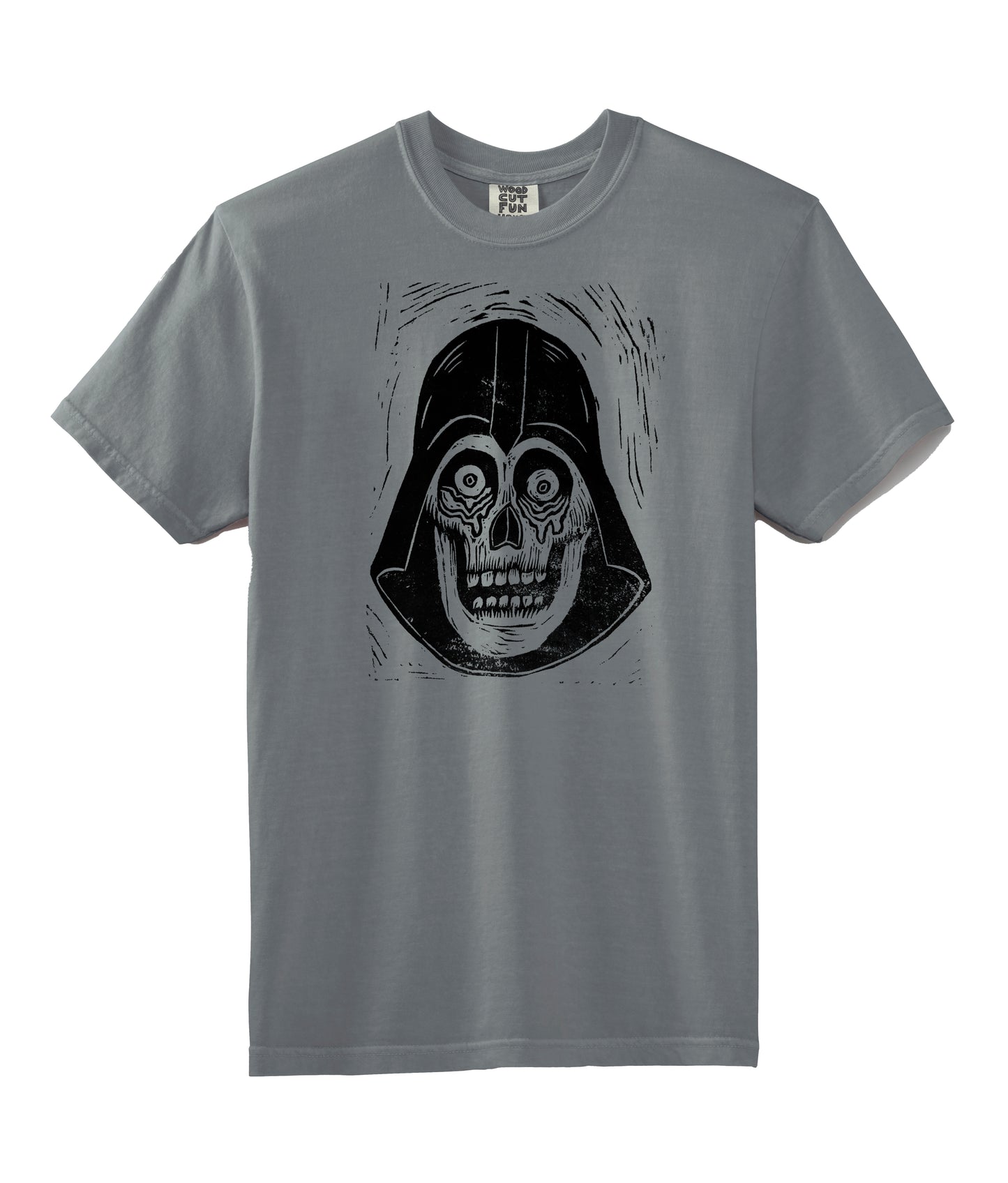DarkLord Linocut Handprinted T-Shirt