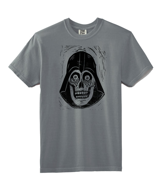 DarkLord Linocut Handprinted T-Shirt
