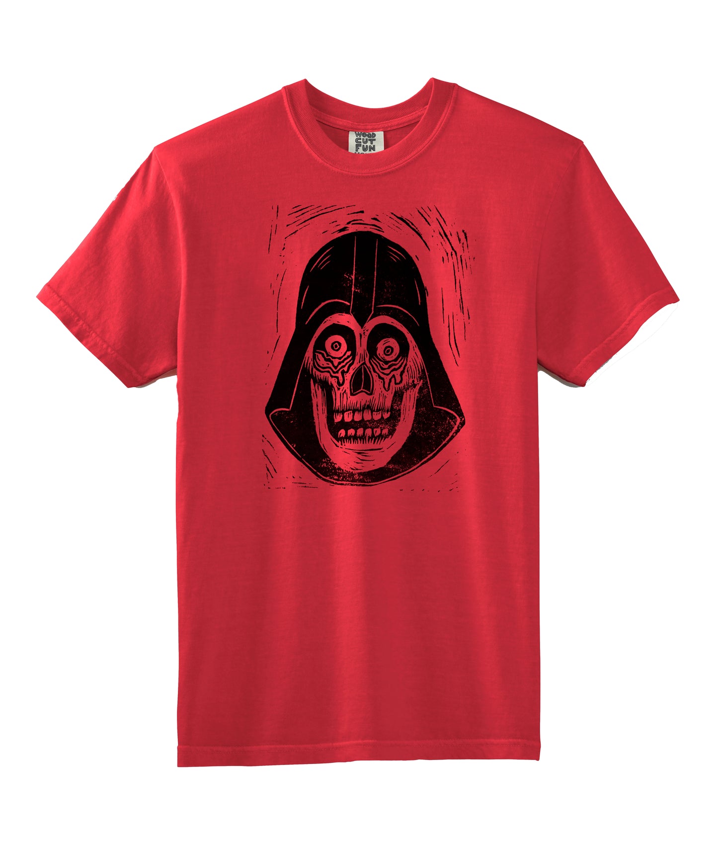 DarkLord Linocut Handprinted T-Shirt