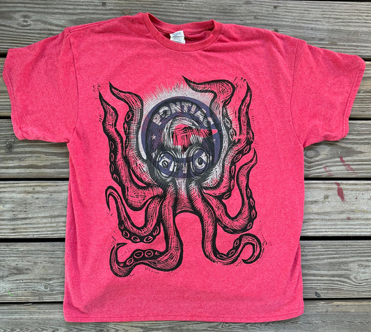Pontiac Octopus Upprinted Tshirt
