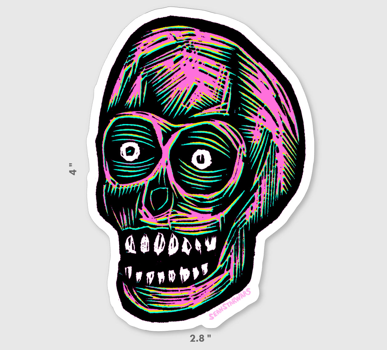 Sticker Pack 3 (five 4" stickers)