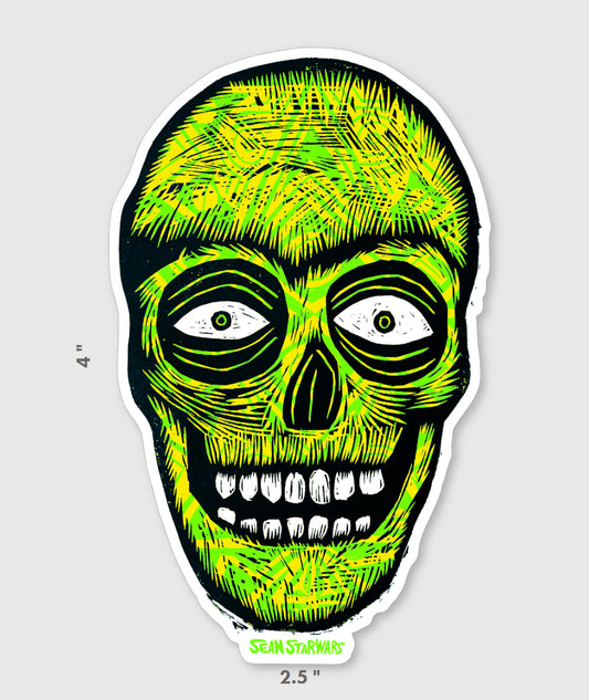 Skull  Vinyl Sticker