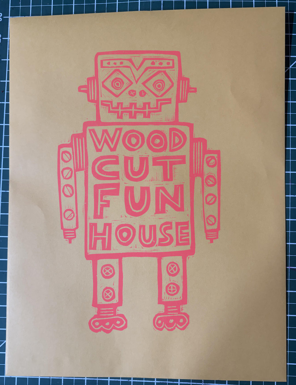 Beetle Trio Woodblock Handprinted T-Shirt