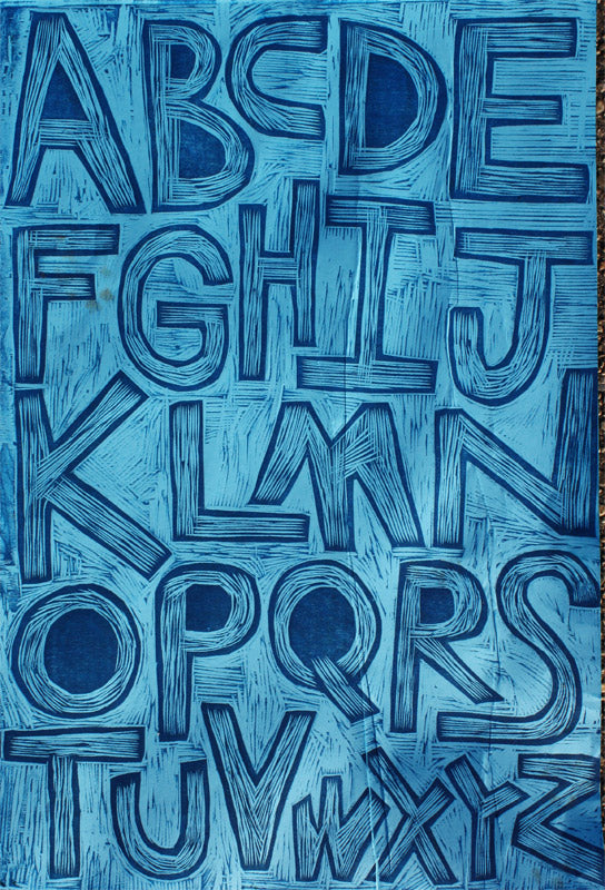 Alphabet  Woodcut