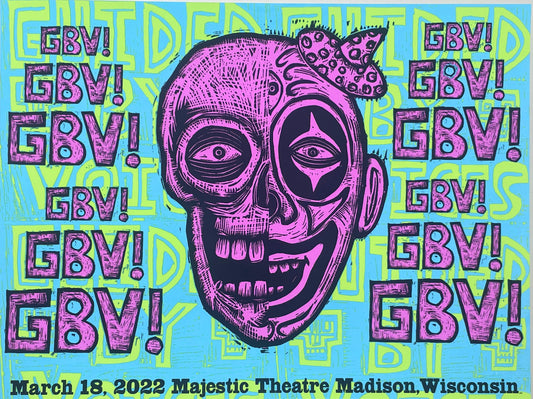 Guided by Voices Three Gig Poster Bundle