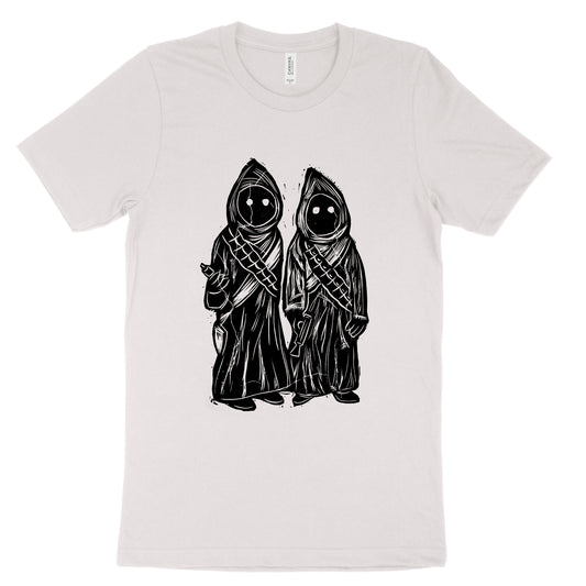 Jawas Woodcut Handprinted T-Shirt